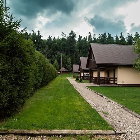 Domki Pod Lasem Lesko Buitenkant foto