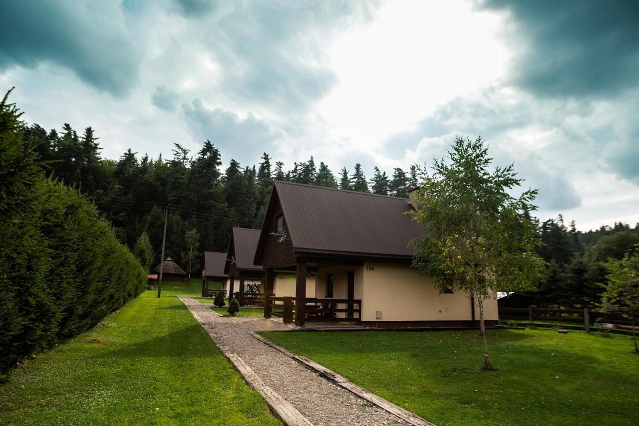 Domki Pod Lasem Lesko Buitenkant foto
