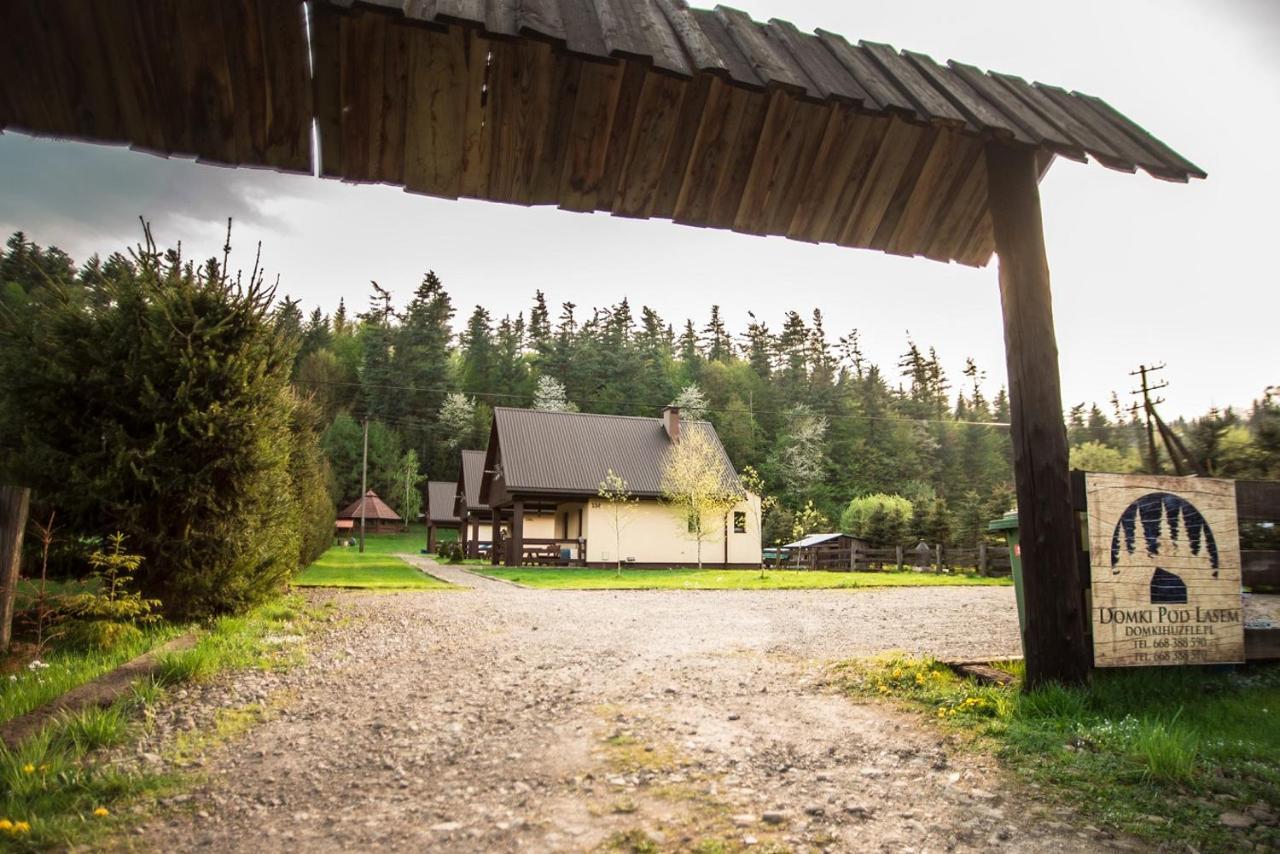 Domki Pod Lasem Lesko Buitenkant foto