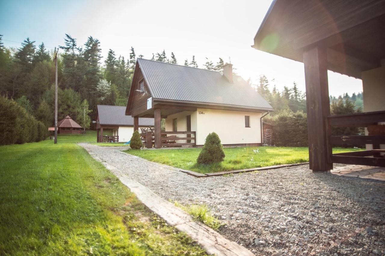 Domki Pod Lasem Lesko Buitenkant foto