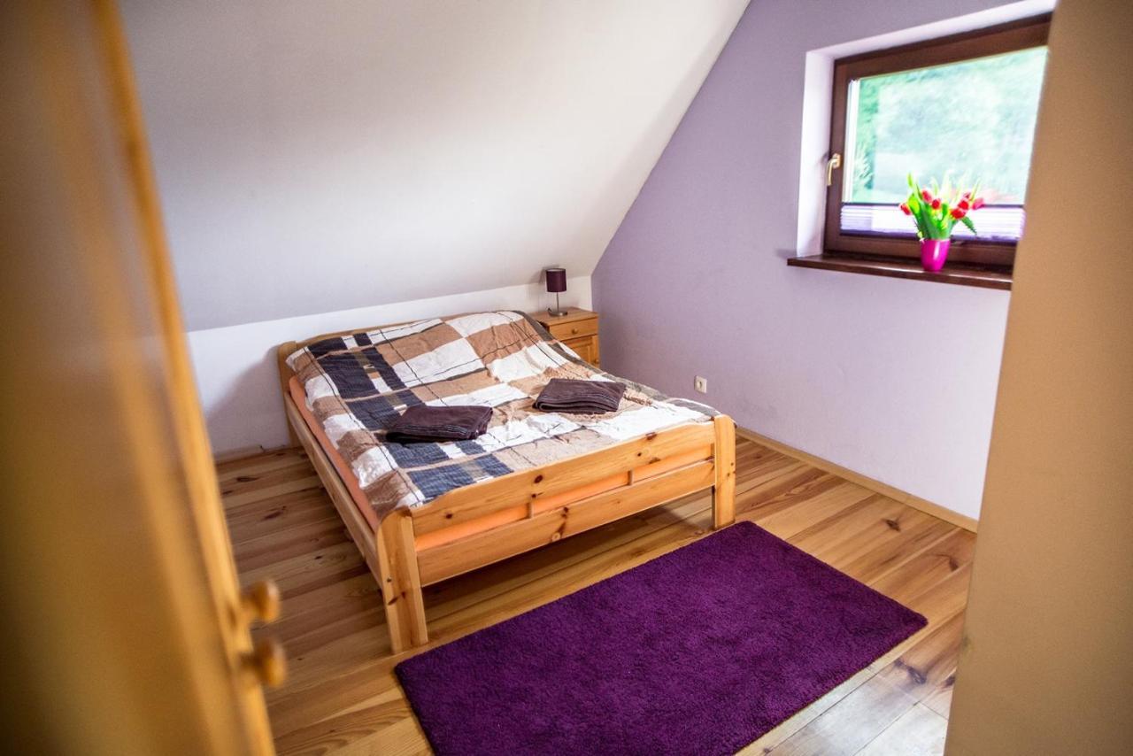 Domki Pod Lasem Lesko Buitenkant foto